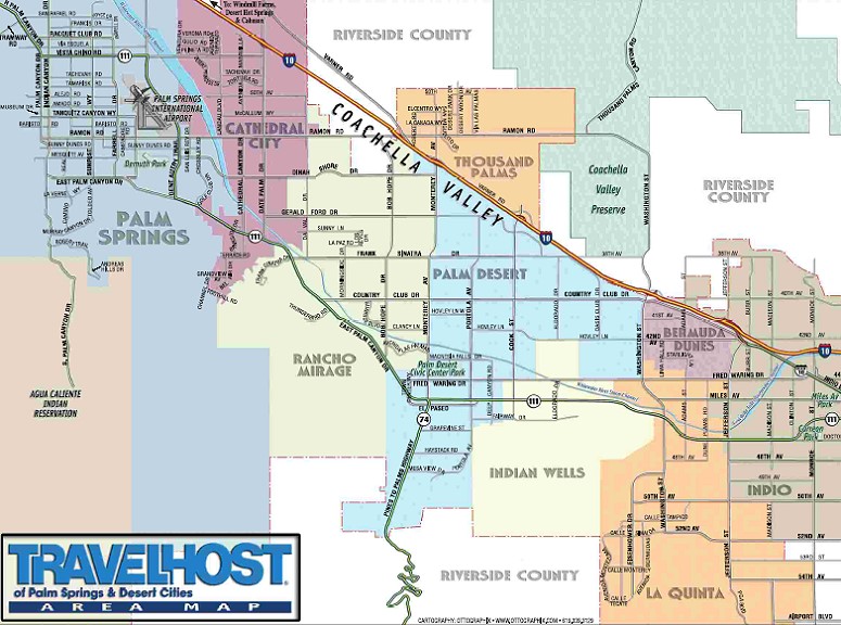 Map of The Morongo Basin